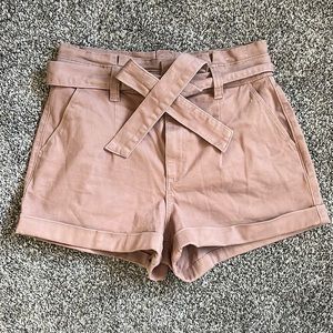 Express Extreme High Rise Shortie Shorts